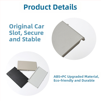 Капак на козметично огледало за слънчев визьор за Peugeot 308S/408/508/4008/3008 без светлина, монтаж snap-on