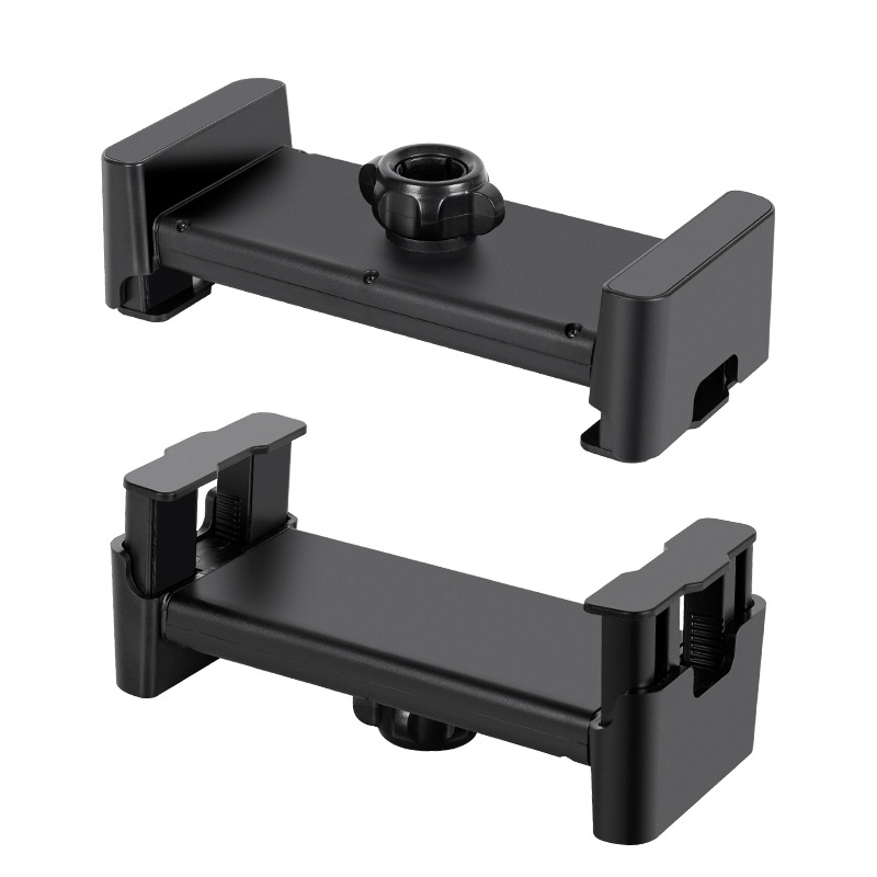 Suport pentru tabletă cu clemă din placă groasă – grosimea clemei 27 mm, articulație cu bilă de 17 mm, greutate 144 g