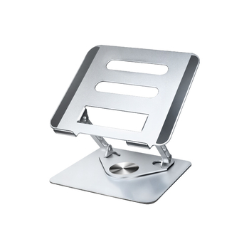 360° въртяща се стойка за лаптоп - сгъваема алуминиева сплав 5052, универсална съвместимост, регулируема височина