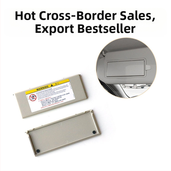 Oukachi козметично огледало за слънчева козирка — Snap-on монтаж, съвместимо с Peugeot 4008/5008/508L/308S и Citroën Tianyi C5