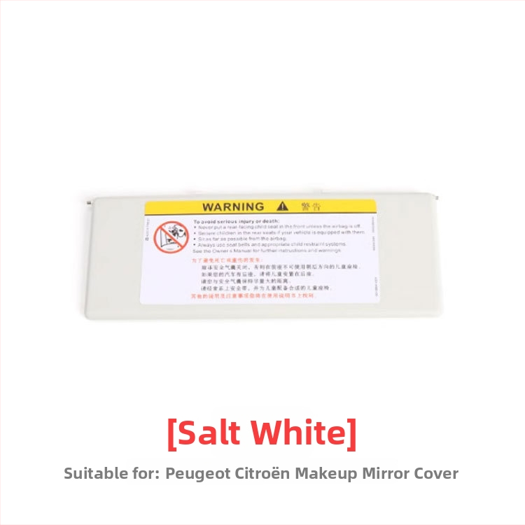 Oukachi козметично огледало за слънчева козирка — Snap-on монтаж, съвместимо с Peugeot 4008/5008/508L/308S и Citroën Tianyi C5