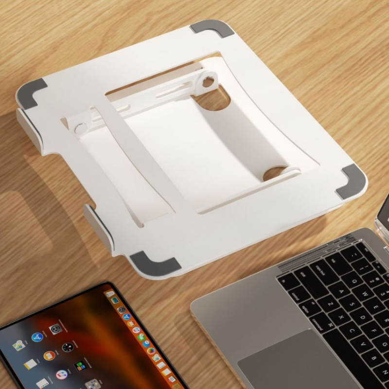 Разгъваема поставка за лаптоп от въглеродна стомана, за устройства 10–17,3 инча, тегло 1,3 кг, Jiantian