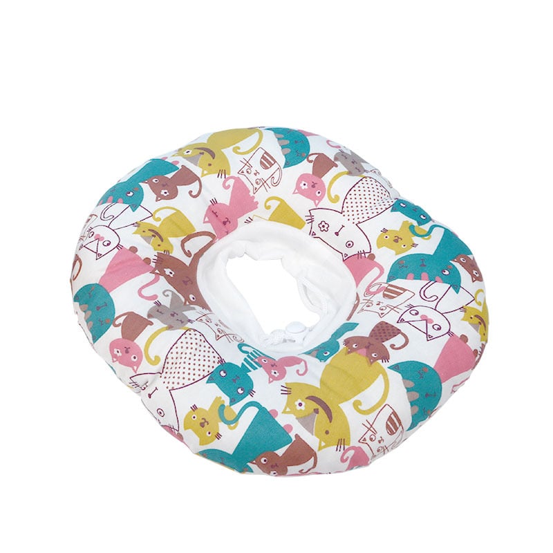 Елизабетска яка за домашни любимци - карикатурен модел, PP памук, подходяща за всички сезони, възможност за частна марка