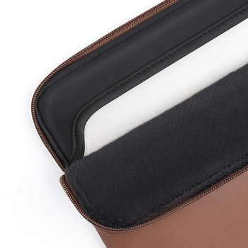 Калъф за MacBook Air M4 от VIKVIT – PU външна обивка, полиестерна подплата, градска простота, пролет 2025