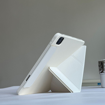 Θήκη προστασίας για iPad Air M2 (2024), ακρυλικός μαλακός φάκελος, περιστρεφόμενη κάθετη βάση, λειτουργία ύπνου/ αφύπνισης, ανθεκτική σε κραδασμούς και φθορές, για Apple iPad Air M2 (2024).