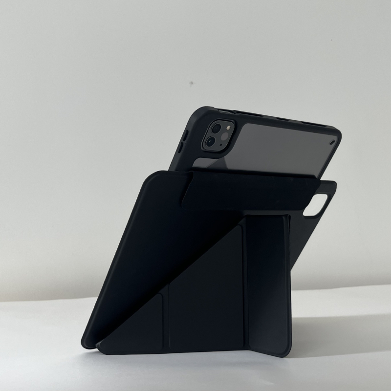 Θήκη προστασίας για iPad Air M2 (2024), ακρυλικός μαλακός φάκελος, περιστρεφόμενη κάθετη βάση, λειτουργία ύπνου/ αφύπνισης, ανθεκτική σε κραδασμούς και φθορές, για Apple iPad Air M2 (2024).