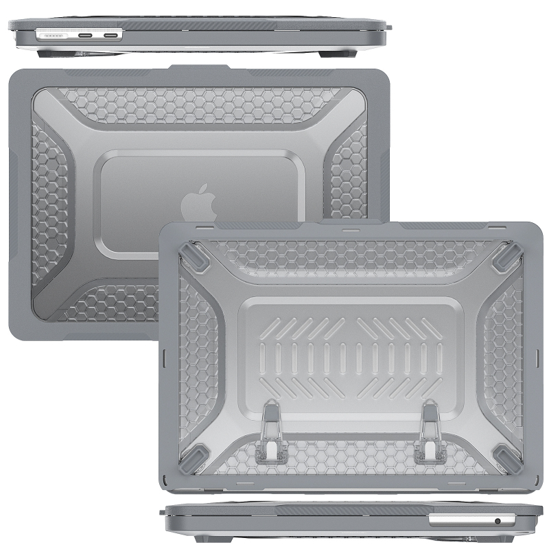 Калъф за MacBook Air, TPU, прозрачен, модел M2 A2681, пуснат през 2022 г.