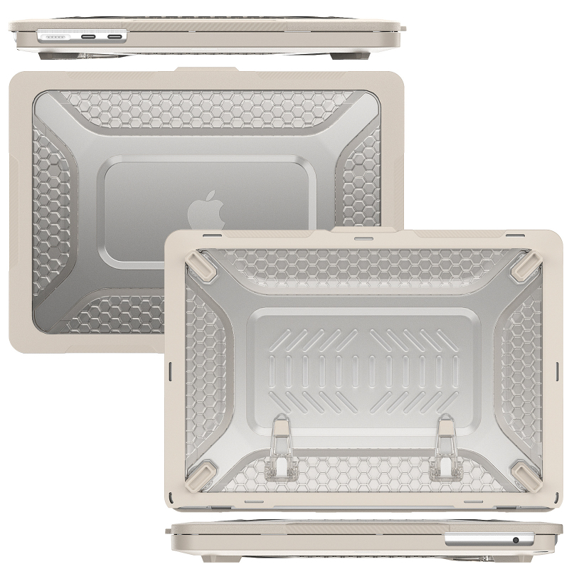 Калъф за MacBook Air, TPU, прозрачен, модел M2 A2681, пуснат през 2022 г.