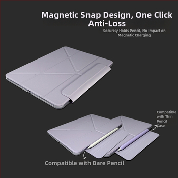Štvorkanový magnetický klip pre Apple iPad 11-palcový Air 7, tenké puzdro 10.9 palca