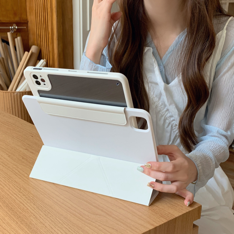 Kućište za iPad Pro 11 2024, umjetna koža, otporno na udarce, otporno na otiske prstiju, disipacija topline, kompatibilno s Apple