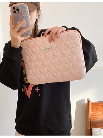 Buye нейлонов калъф за лаптоп и таблет, карирана шарка, ултра лек, подплата от нейлон