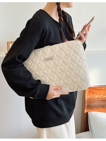 Buye нейлонов калъф за лаптоп и таблет, карирана шарка, ултра лек, подплата от нейлон