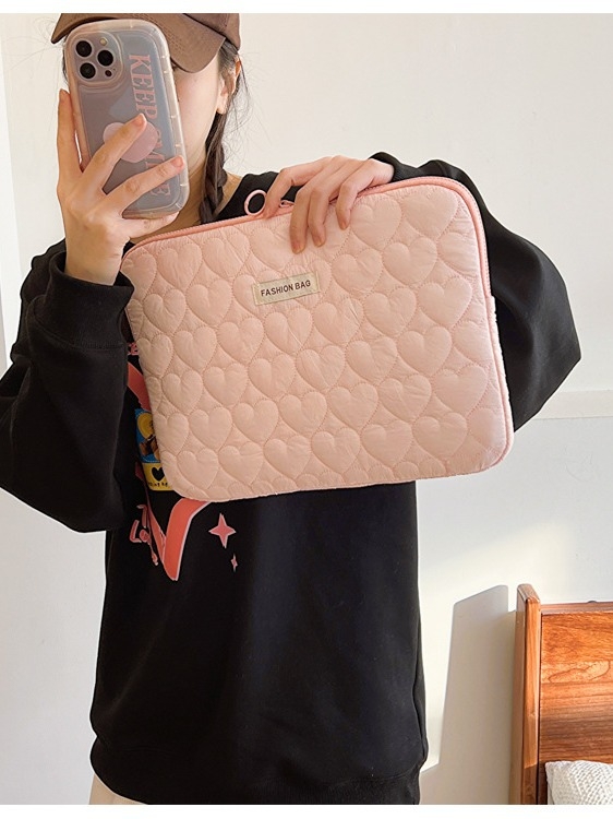 Buye нейлонов калъф за лаптоп и таблет, карирана шарка, ултра лек, подплата от нейлон