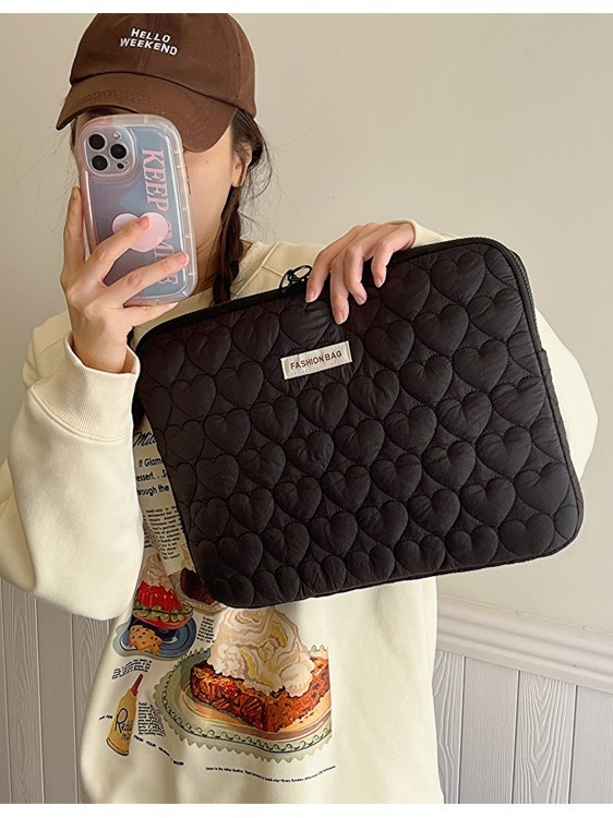 Buye нейлонов калъф за лаптоп и таблет, карирана шарка, ултра лек, подплата от нейлон