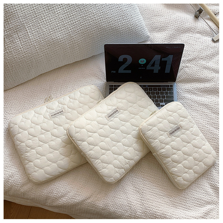 Buye нейлонов калъф за лаптоп и таблет, карирана шарка, ултра лек, подплата от нейлон