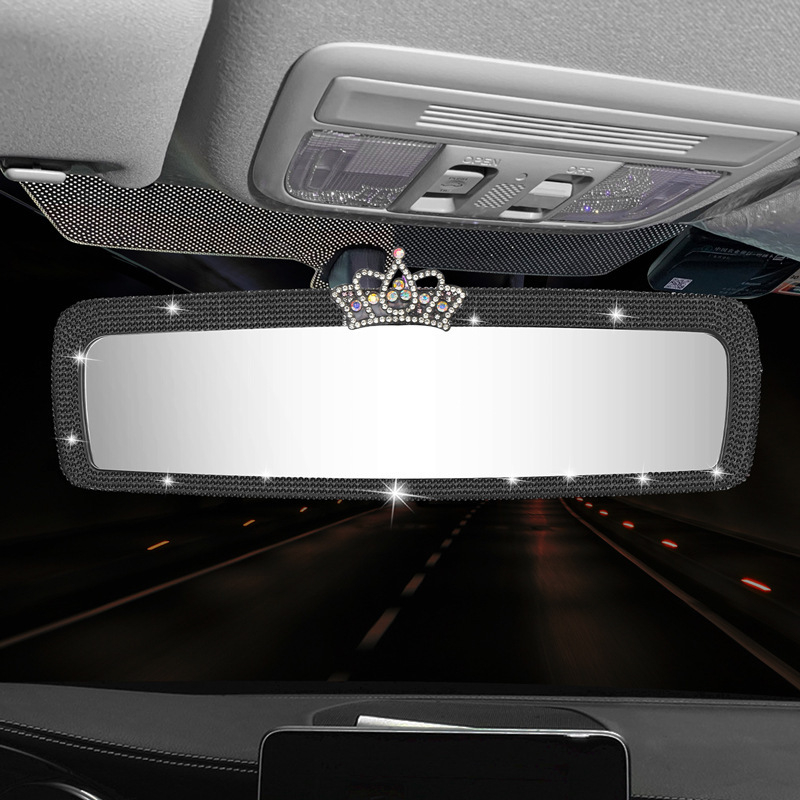 Козметично огледало за автомобил – универсално, Snap-on монтаж, минималистичен стил, тегло 512 g