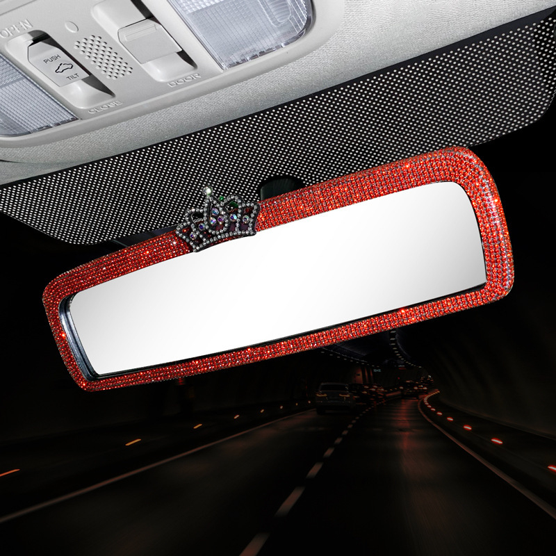 Козметично огледало за автомобил – универсално, Snap-on монтаж, минималистичен стил, тегло 512 g