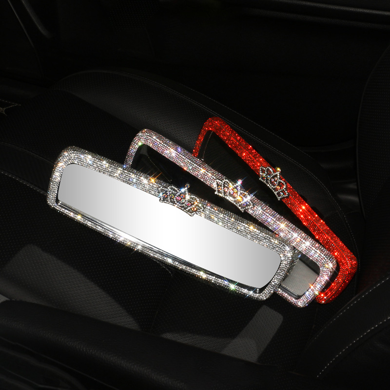 Козметично огледало за автомобил – универсално, Snap-on монтаж, минималистичен стил, тегло 512 g