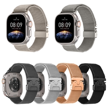 Apple Watch Milanese каишка S10S987 Ultra2 HYF Метал Мода