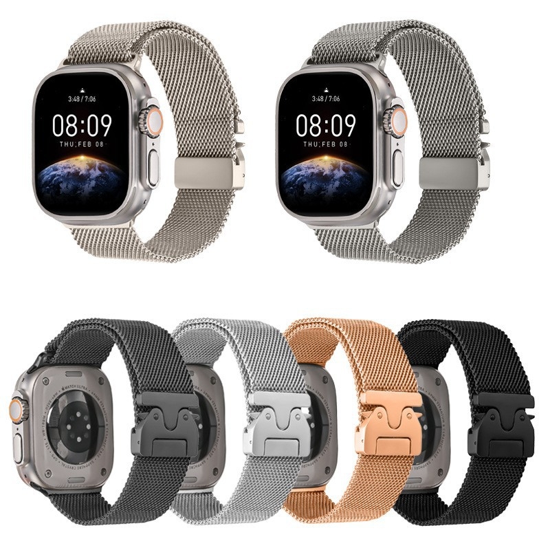 Apple Watch Milanese каишка S10S987 Ultra2 HYF Метал Мода