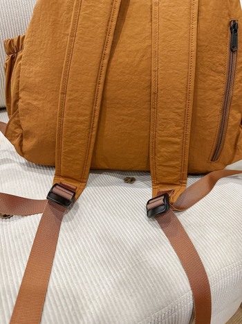 Mrmi Σακίδιο από νάιλον σε ιαπωνικό στυλ, με Μεγάλη Χωρητικότητα, Διαπνέον και Ελαφρύ, Σχέδιο κορδονιού-κουβά, Ρυθμιζόμενοι ιμάντες με αερόσφυξη, Για γυναίκες