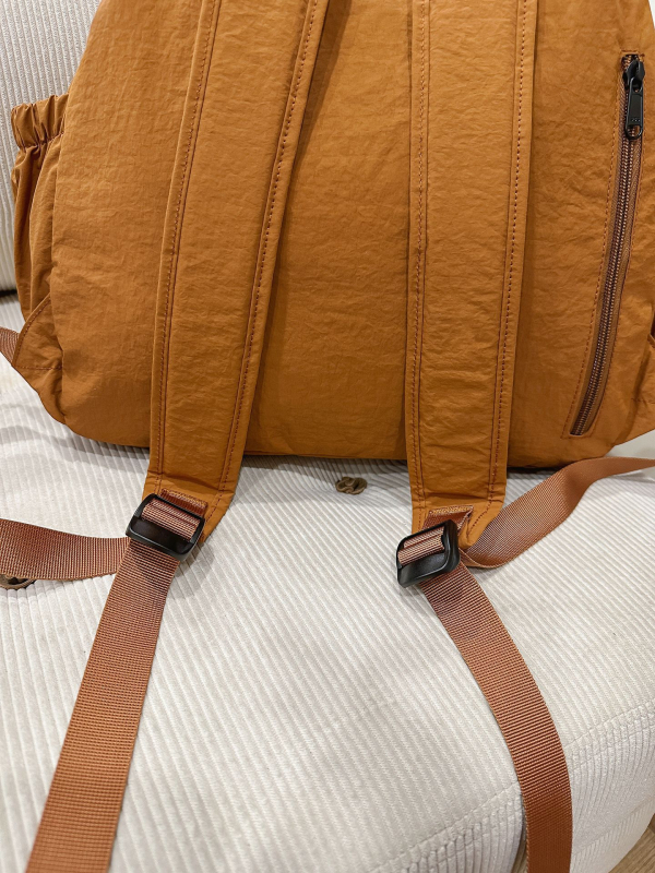 Mrmi Σακίδιο από νάιλον σε ιαπωνικό στυλ, με Μεγάλη Χωρητικότητα, Διαπνέον και Ελαφρύ, Σχέδιο κορδονιού-κουβά, Ρυθμιζόμενοι ιμάντες με αερόσφυξη, Για γυναίκες