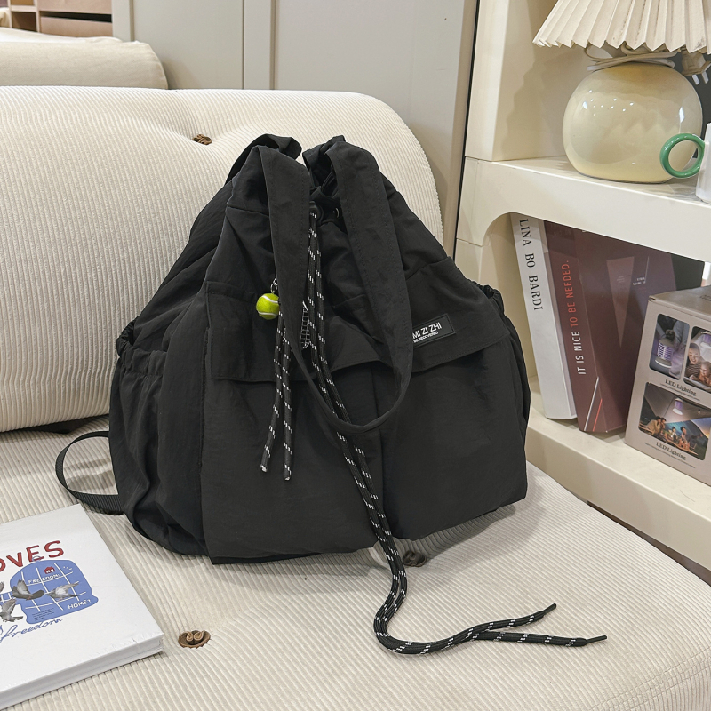 Mrmi Σακίδιο από νάιλον σε ιαπωνικό στυλ, με Μεγάλη Χωρητικότητα, Διαπνέον και Ελαφρύ, Σχέδιο κορδονιού-κουβά, Ρυθμιζόμενοι ιμάντες με αερόσφυξη, Για γυναίκες