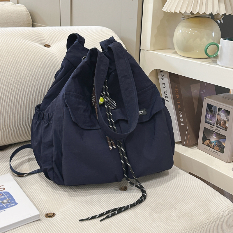 Mrmi Σακίδιο από νάιλον σε ιαπωνικό στυλ, με Μεγάλη Χωρητικότητα, Διαπνέον και Ελαφρύ, Σχέδιο κορδονιού-κουβά, Ρυθμιζόμενοι ιμάντες με αερόσφυξη, Για γυναίκες