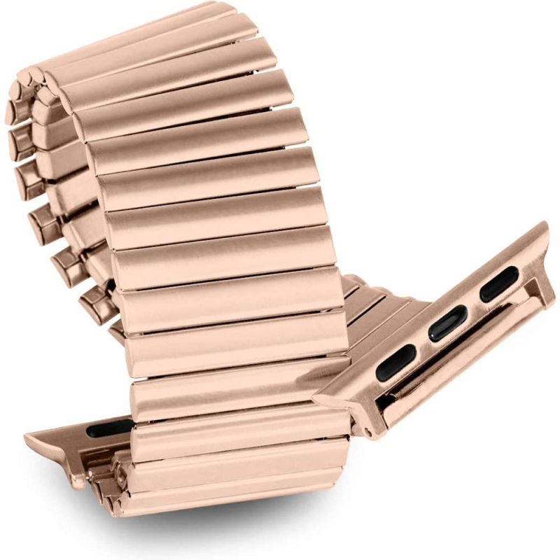 Brățară Apple Watch - Oțel inoxidabil, inel stretch, iwatch8765432, 20 g, interfață personalizată specială, ajustare dimensiune