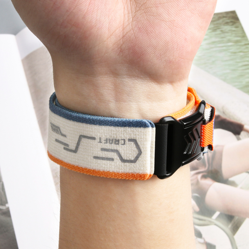 Fupeng нейлонова лента за Apple Watch S10/S11 Ultra3 с магнитно закопчаване, спортен стил