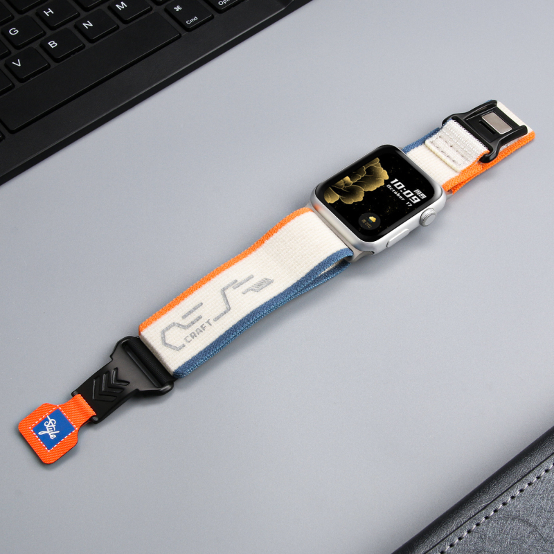 Fupeng нейлонова лента за Apple Watch S10/S11 Ultra3 с магнитно закопчаване, спортен стил