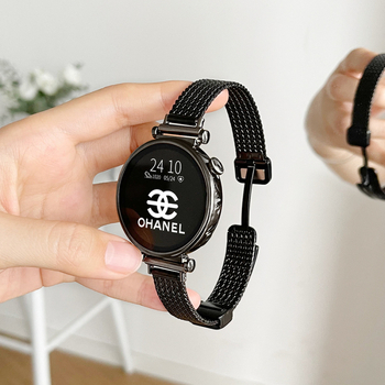 Remen od nehrđajućeg čelika s magnetskim kopčanjem – kompatibilan s Huawei GT3/GT4, Samsung, Apple Watch, Garmin – moderan stil, 32 g