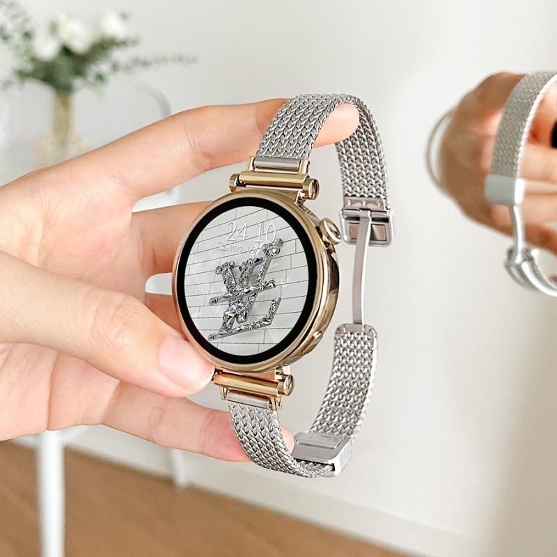 Remen od nehrđajućeg čelika s magnetskim kopčanjem – kompatibilan s Huawei GT3/GT4, Samsung, Apple Watch, Garmin – moderan stil, 32 g