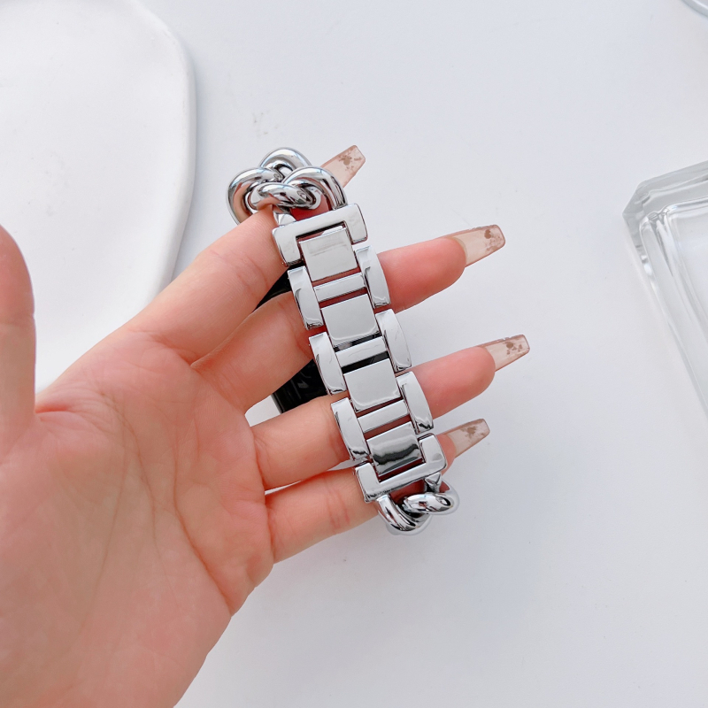 Каишка за Apple Watch S8/SE - FOHUAS метална, моден стил