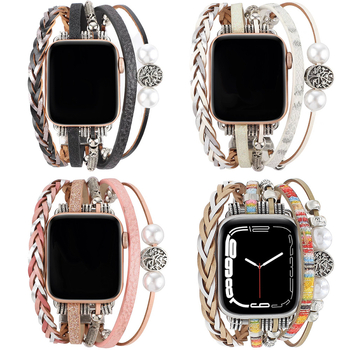 Каишка за Apple Watch, TPU материал, съвместима с Apple Watch 4-9 поколения, закопчаване с един пръстен, 40 г, модел 2023