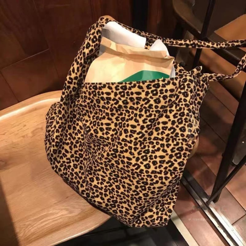 Poliesterska tote torba s leopardovim uzorkom, za svakodnevnu upotrebu, ljetno izdanje 2022