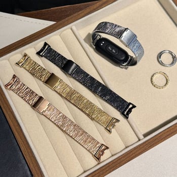 Brățară metalică pentru Apple Watch, interfață 14 mm, greutate 10 g, cataramă