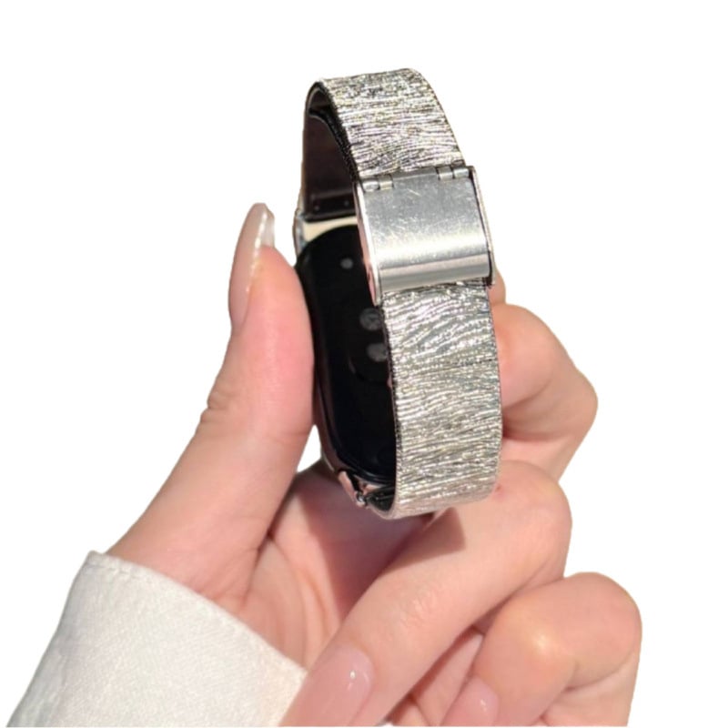 Brățară metalică pentru Apple Watch, interfață 14 mm, greutate 10 g, cataramă