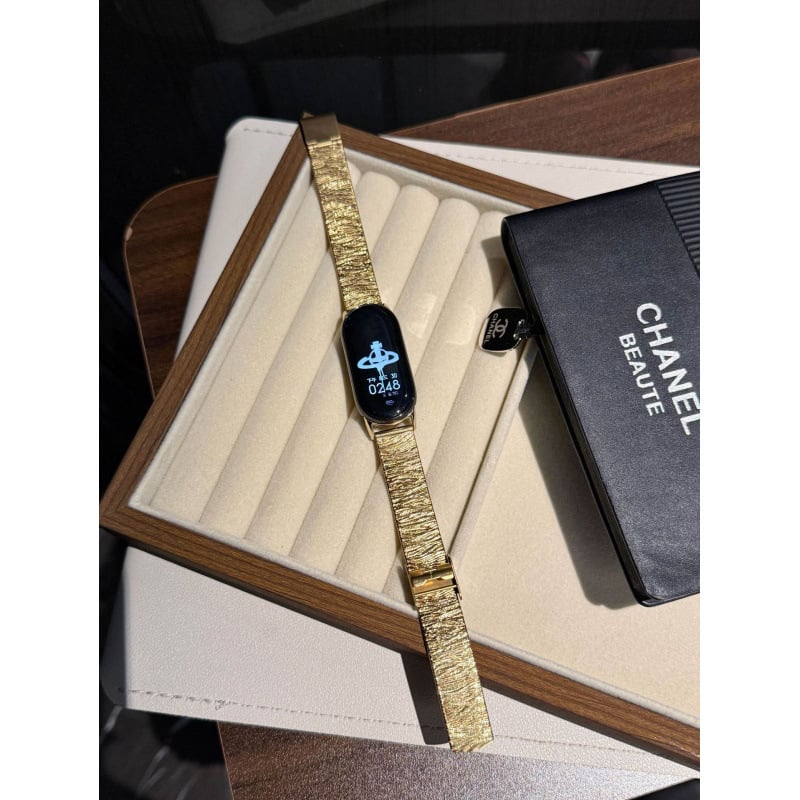 Brățară metalică pentru Apple Watch, interfață 14 mm, greutate 10 g, cataramă