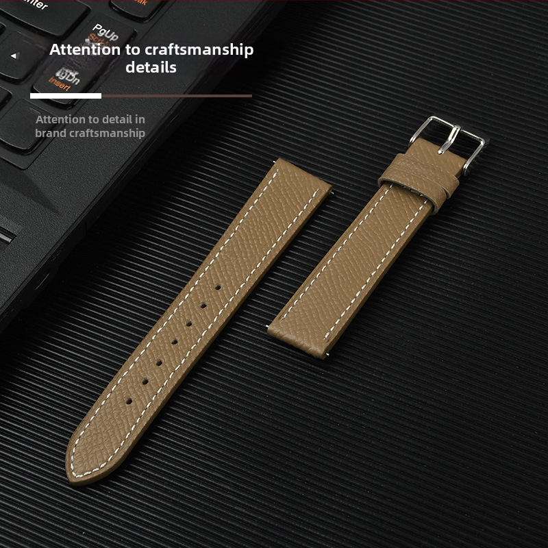 Kožený dvojstranný remienok z prvej vrstvy pre Huawei Watch GT2/GT3 Pro — jar 2024