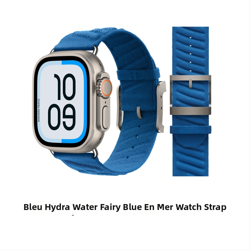 Pletena narukvica od čistog titana za Apple Watch Ultra2, 24 mm, S8, unisex