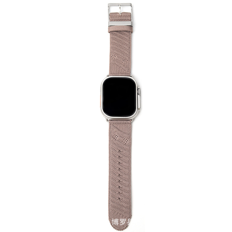 Pletena narukvica od čistog titana za Apple Watch Ultra2, 24 mm, S8, unisex