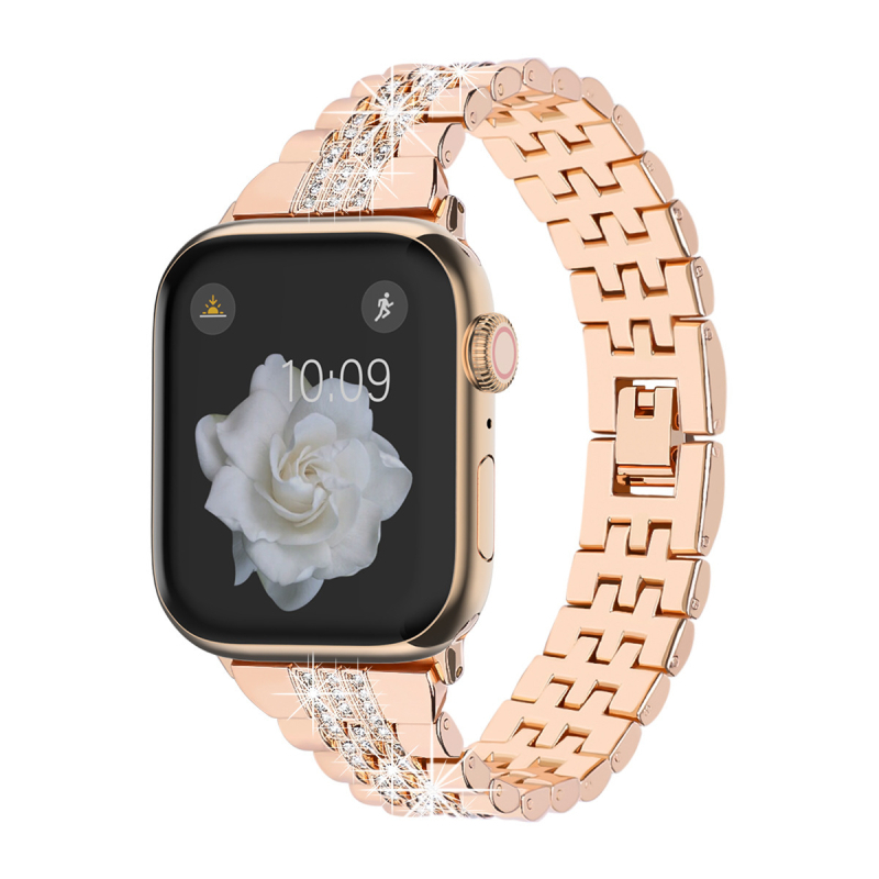 Ζώνη Apple Watch - μεταλλική, στυλάτη, συμβατή με Apple Watch 1-8 και SE