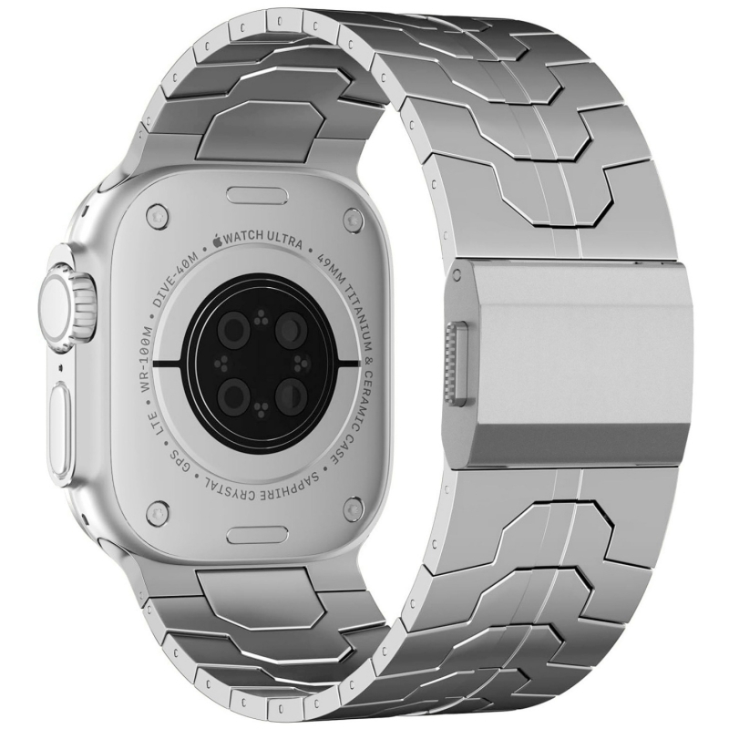 Метална каишка за Apple Watch със магнитна закопчалка, 22 мм интерфейс, съвместима с Apple Watch, пусната през 2024 г.