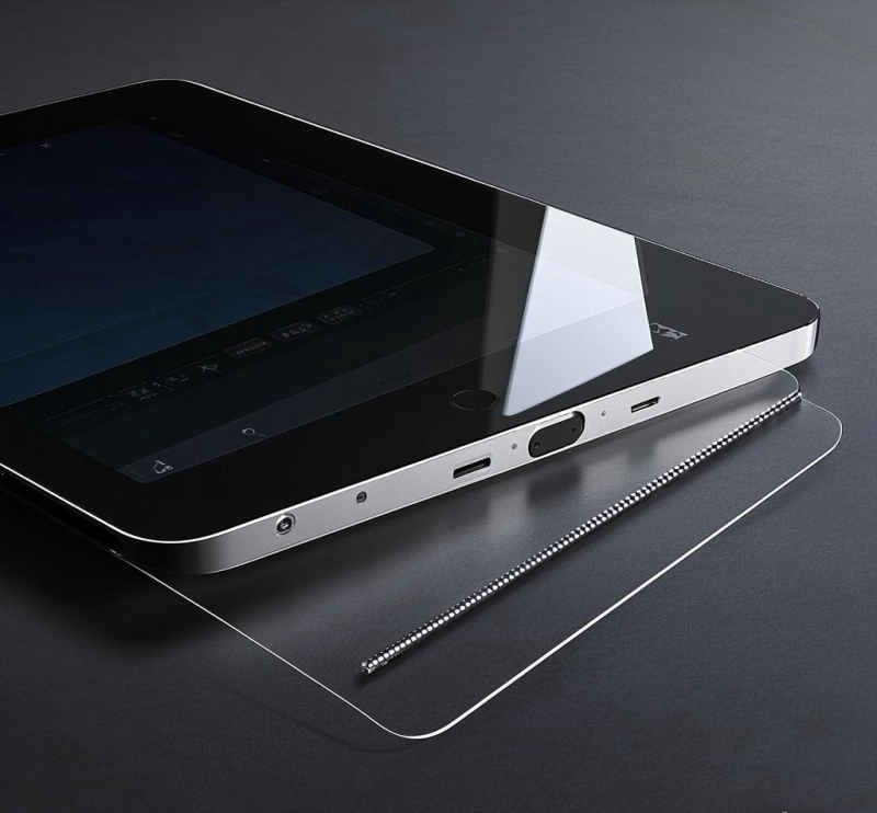 Προστατευτικό οθόνης από θερμοκρατικά ενισχυμένο γυαλί για iPad 2025 – εμπρόσθιο, ανθεκτικό σε έκρηξη, αντι‑αποτυπώματα, πλήρης κάλυψη