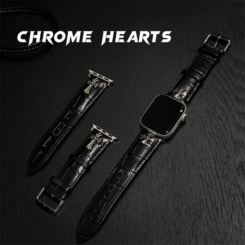 Каишка за Apple Watch от кожа с крокодилски модел; съвместима с Apple Watch; марка Neutral; без лицензираните частни марки.