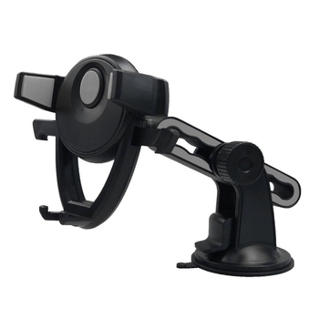 Raytheon držiak na telefón do auta pre centrálnu konzolu – teleskopický s automatickým zámkom, univerzálne kompatibilný s mobilnými telefónmi, pre centrálnu konzolu a čelné sklo
