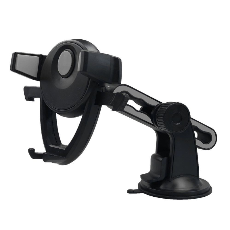 Raytheon držiak na telefón do auta pre centrálnu konzolu – teleskopický s automatickým zámkom, univerzálne kompatibilný s mobilnými telefónmi, pre centrálnu konzolu a čelné sklo