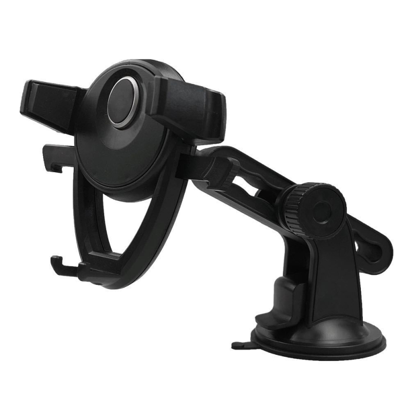 Raytheon držiak na telefón do auta pre centrálnu konzolu – teleskopický s automatickým zámkom, univerzálne kompatibilný s mobilnými telefónmi, pre centrálnu konzolu a čelné sklo