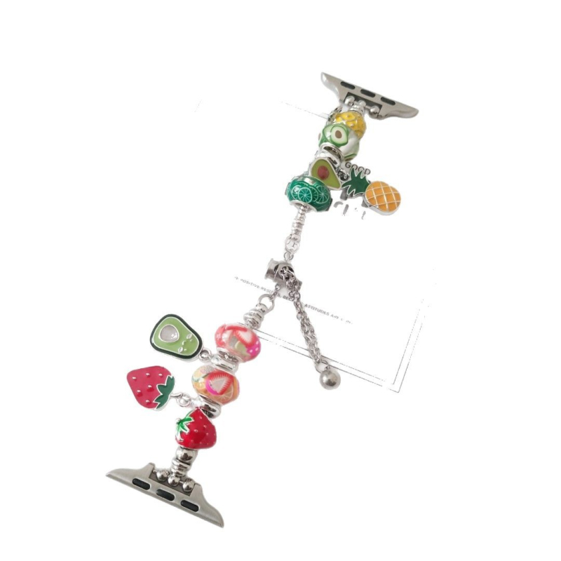 Apple Watch S11 DIY метална гривна във формата на плод за жени